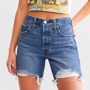 Levi's Classic Blue Jean Shorts